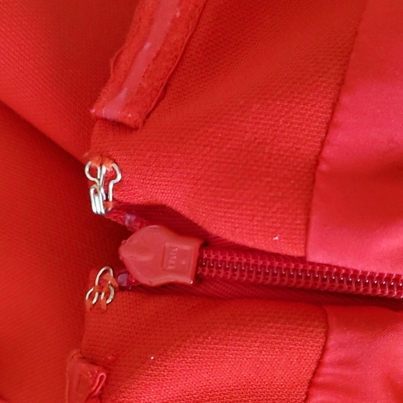 Revolve Likely Red Strapless Gown - Picture 8 of 9